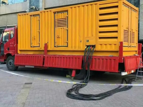 湄潭发电机组干接点启动